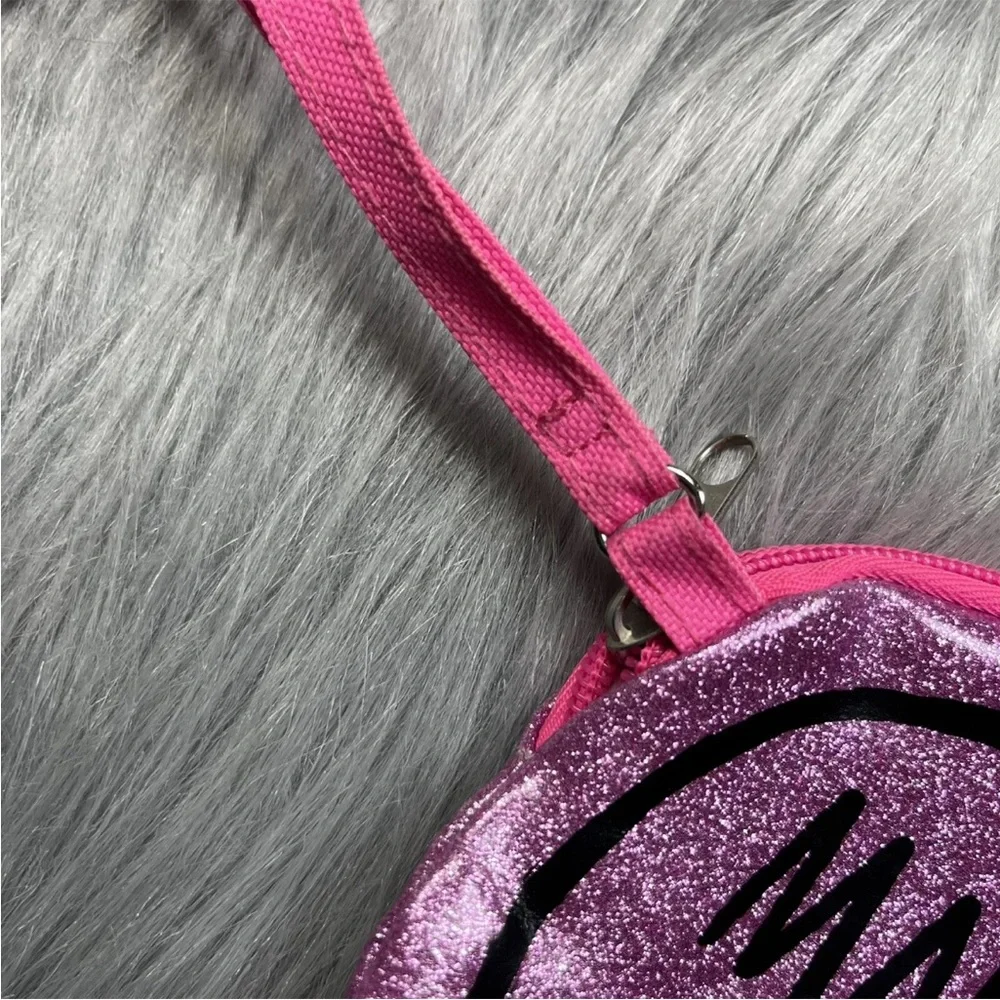 Girls Lol Surprise Pink Glitter Wristlet Purse